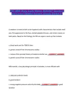RNC-MNN Study Guide Newest 2026&sol;2027 Questions &NewLine;and Correct Detailed Answers Already Graded A&plus;