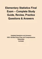 Data & Descriptive Statistics &ndash; Study Guide&comma; Data Analysis&comma; Review&comma; Practice Questions & Answers