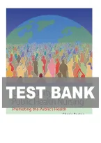 Test Bank for Community and Public Health Nursing&colon; Promoting the Public&rsquo;s Health 10th Edition by Rector &vert; Study Guide&comma; Practice Questions & Exam Review 2026&sol;2027