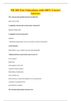NR 304 Test 4 Questions with 100&percnt; Correct&NewLine;Answers