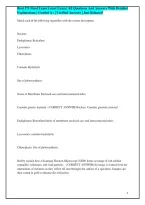 Biod 171 Final Exam Latest Exam &vert; All Questions And Answers With Detailed Explanations &vert; Graded A&plus; &vert; Verified Answers &vert; Just Released&NewLine;