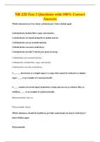 NR 228 Test 2 Questions with 100&percnt; Correct&NewLine;Answers