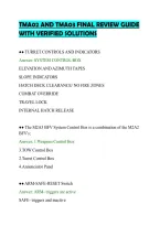 Tma02 And Tma03 Final Review Guide&NewLine;With Verified Solutions