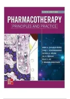 Test Bank for Pharmacotherapy Principles and Practice&comma; 6th Edition &lpar;Chisholm-Burns&comma; 2022&rpar;&comma; All Chapters
