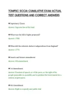 Tompsc Sccja Cumulative Exam Actual&NewLine;Test Questions And Correct Answers