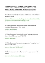 Tompsc Sccja Cumulative Exam Full&NewLine;Questions And Solutions Graded A&plus;