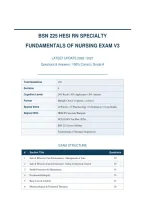BSN 225 HESI Fundamentals Exam V3 2026&sol;2027 &vert; Nightingale &vert; Verified Q&A &vert; Grade A&NewLine;&NewLine;