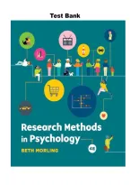 Research Methods in Psychology&colon; Evaluating a World of Information 4th Edition by Beth Morling &vert; Test Bank&comma; Questions & Answers &vert; 2026&sol;2027