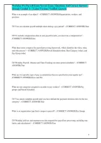 Workday Pro Payroll Exam Newest Exam &vert; Questions And Correct Answers &vert; Already Graded A&plus; &vert; Latest Version &vert; Verified Answers&NewLine;