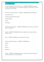 Wgu D076 Exam Newest Exam &vert; All Questions And Correct Answers &vert; Graded A&plus; &vert; Verified Answers&NewLine;