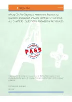 NR574 CEA Pre-Diagnostic Assessment Practice 250 &NewLine;Questions and correct answers&vert; COMPLETE TEST BANK  &NewLine;ALL CHAPTERS &vert; QUESTIONS&comma; ANSWERS & RATIONALES 
