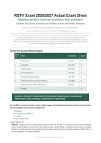 PEARSON RBT ACTUAL EXAM 2026&sol;2027 &vert; All Practice Exams Bundled &vert; 500&plus; Verified Questions & Answers &vert; Pass Guaranteed - A&plus; Graded