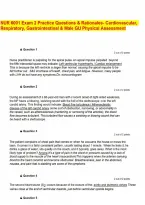 NUR 6001 Exam 2 Practice Questions & Rationales- Cardiovascular&comma; Respiratory&comma; Gastrointestinal & Male GU Physical Assessment&period;pdf&NewLine;&NewLine;