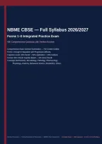 NBME FULL SOLUTION PACKAGE ACTUAL EXAM 2026&sol;2027 &vert; Complete Bundle Forms 1-11 &plus; CBSE &vert; Verified Answers & Rationales &vert; Pass Guaranteed - A&plus; Graded