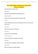Psyc 290&colon; Edapt 2 Questions with 100&percnt;&NewLine;Correct Answers