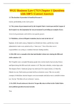 BUNDLE OF C713 QUESTIONS WITH VERIFIED CORRECT ANSWERS