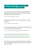 Tsa 12&period;5 Ssp Gsc Isc Complete Exam&NewLine;Review With Full Solutions&NewLine;