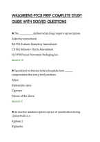 Walgreens Ptcb Prep Complete Study&NewLine;Guide With Solved Questions