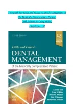 Little and Falace&rsquo;s Dental Management of the Medically Compromised Patient&comma; 10th Edition &mdash; Test Bank&comma; Chapters 1&ndash;30