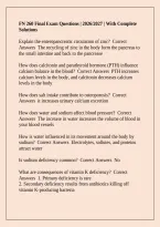 FN 260 Final Exam Questions &vert; 2026&sol;2027 &vert; With Complete Solutions