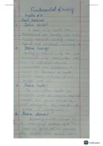 Fundamental of nursing complete notes&period;