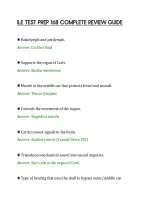 Ile Test Prep 168 Complete Review Guide&NewLine;
