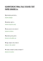 Ilearntoboat Final Fully Solved Test&NewLine;Paper Graded A&plus;