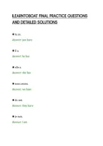 Ilearntoboat Final Practice Questions&NewLine;And Detailed Solutions