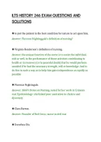 Ilts History 246 Exam Questions And&NewLine;Solutions