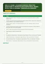 Shs 311 Hearing Science Exam 3 Practice Questions And Correct Answers Plus Rationales&vert; Instant Download