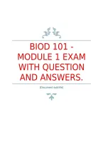 bio portage final pre and test MODULE 6 With Questions And Answers&period;