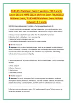 NURS 6512 Midterm Exam &lpar;7 Versions&comma; 700 Q and A&comma; &NewLine;Latest-2021&rpar; &sol; NURS 6512N Midterm Exam &sol; NURS6512 &NewLine;Midterm Exam &sol; NURS6512N Midterm Exam&colon; Walden &NewLine;University &vert; Q and A 