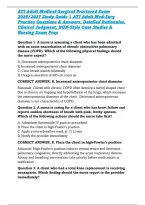 ATI Adult Medical-Surgical Proctored Exam 2026&sol;2027 Study Guide &vert; ATI Adult Med-Surg Practice Questions & Answers&comma; Detailed Rationales&comma; Clinical Judgment&comma; NGN-Style Case Studies & Nursing Exam Prep