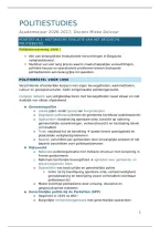 Samenvatting Politiestudies &vert; Belgische politiehervorming &vert; VIVES &vert; 2026&sol;27