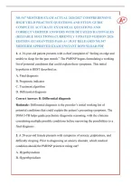 Nr 547 Midterm Exam Actual 2026&sol;2027 Comprehensive  High Yield Practice Questions And Study Guide  Complete Accurate Exam Real Questions And  Correct Verified Answers With Detailed Rationales  &lpar;Reliable Solutions&rpar; Currently Updated Version 2026  Edition &vert;