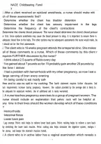 NACE Childbearing Family 2026 Study Guide &vert; Nursing Exam Review&comma; Maternal-Newborn & Family Health Notes