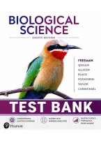 Test Bank for Biological Science&comma; 8th Edition &lpar;Freeman&comma; Quillin&comma; Allison&comma; Black&comma; Carmichael&comma; Taylor & Podgorski&comma; 2024&rpar; &vert; All Chapters 1&ndash;54 Covered&NewLine;