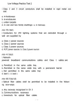 Low Voltage Practice Test 2 2026 &vert; Electrical Low-Voltage Exam Questions & Study Guide