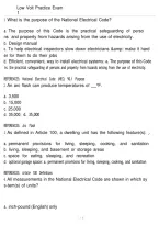 Low Volt Practice Exam 1 2026 &vert; Low Voltage Electrical Test Questions & Study Guide