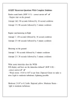 GOJET Recurrent Questions & Answers 2026 &vert; Flight Attendant Recurrent Training Study Guide