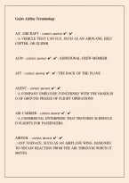 GoJet Airline Terminology 2026 &vert; Flight Attendant Terminology Study Guide & Exam Prep