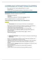 Cursusnotities Communicatiewetenschap &vert; KU Leuven &vert; 2026&sol;27