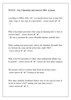 NCCCO - Test 2 Questions And Answers 100- Accurate&period;pdf