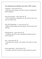 NCCCO Signal Person Test Questions and Answers 100 2026 &vert; Practice Exam & Study Guide