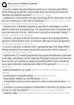 NACE Care of Childbearing Family &ndash; Exam Questions & Answers &vert; Maternal-Newborn Nursing 2026