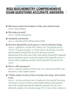 Wgu Biochemistry Final Certification Script 2026 Questions With Solutions