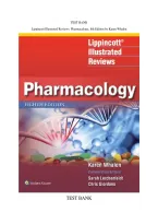 Test Bank for Lippincott Illustrated Reviews&colon; Pharmacology&comma; 8th Edition by Karen Whalen