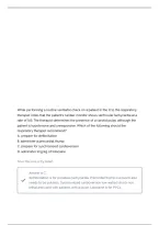 Nbrc Exam Part 1 Questions With Correct Answers