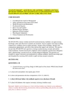 Nclex-Pn 2026&sol;2027 &ndash; Questions And Answers &vert; Verified And Well &NewLine;Detailed Answers &vert; Plus Rationales &vert; Guaranteed Pass &vert; Latest &NewLine;Exam Update &vert; Exam Prep &vert; Study Guide &vert; Practice Test 