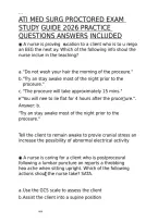 Ati Med Surg Proctored Exam Study Guide &period;2026 Practice Questions Answers&period;